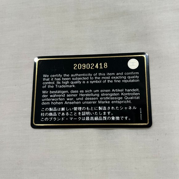 NEW *RARE* Chanel Chevron Wallet Black/Black Lambskin - Picture 8 of 10